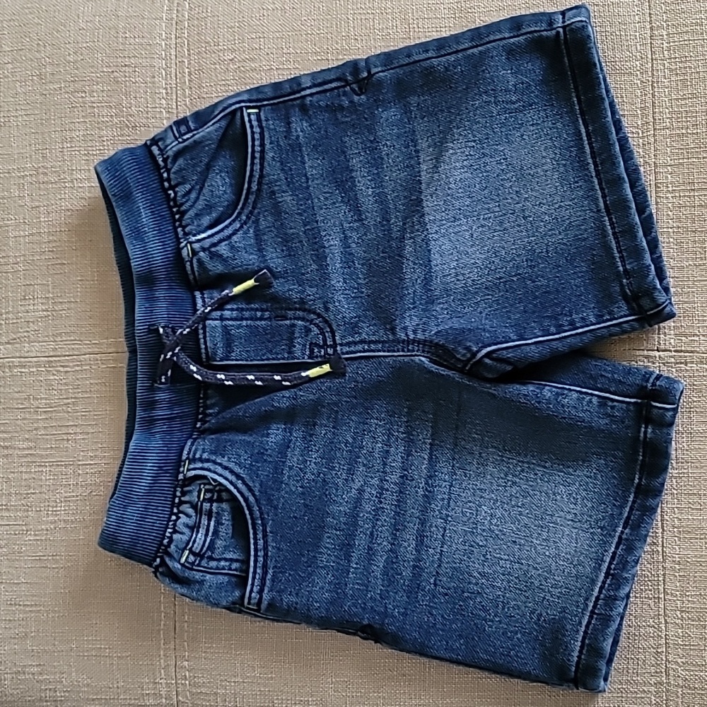 ✨️BOGO✨️Cat and Jack Dark Wash Toddler Boy Pull On Shorts Size 5T